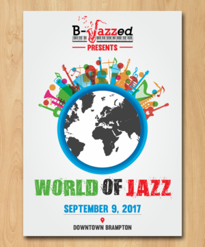 Poster Design by ecorokerz for Heritage Jazz Society (Peel) | Design: #14807608