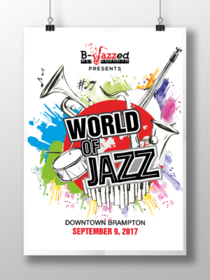 Poster Design by ecorokerz for Heritage Jazz Society (Peel) | Design: #14818061