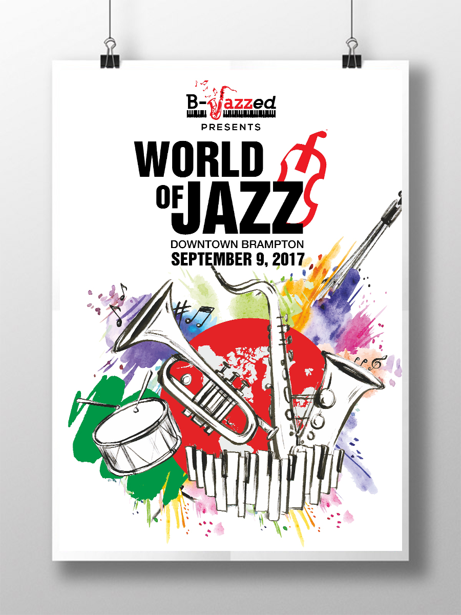 Poster Design by ecorokerz for Heritage Jazz Society (Peel) | Design #14818062
