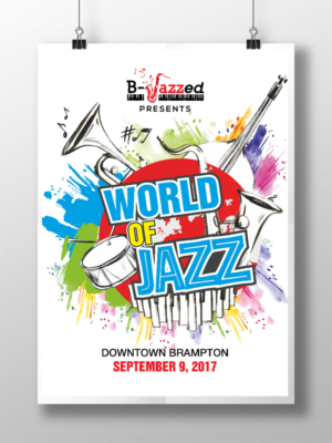 Poster Design by ecorokerz for Heritage Jazz Society (Peel) | Design: #14819298