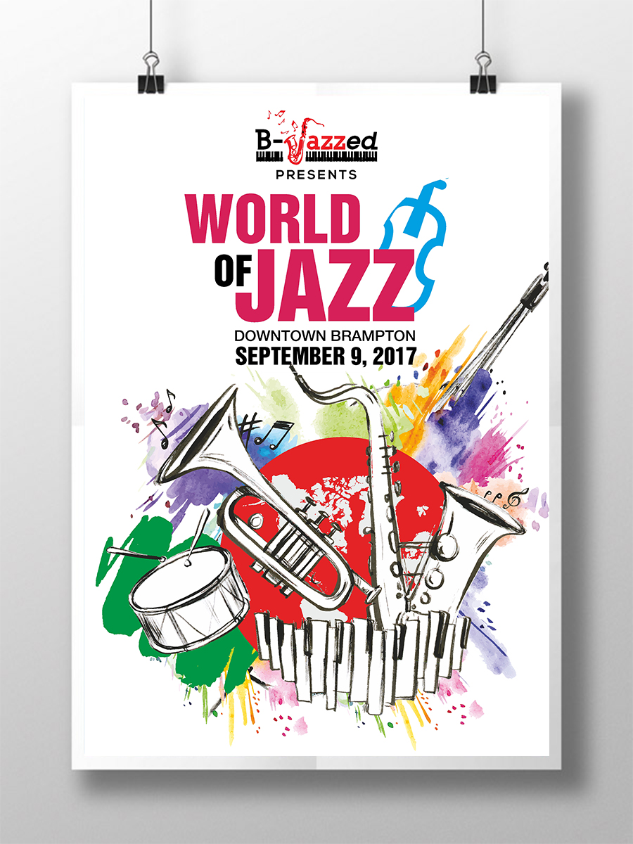 Poster Design by ecorokerz for Heritage Jazz Society (Peel) | Design #14819300