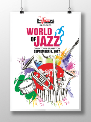 Poster Design by ecorokerz for Heritage Jazz Society (Peel) | Design: #14819300