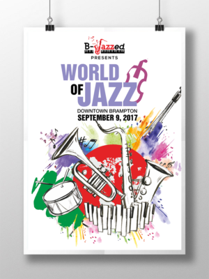 Poster Design by ecorokerz for Heritage Jazz Society (Peel) | Design: #14819302