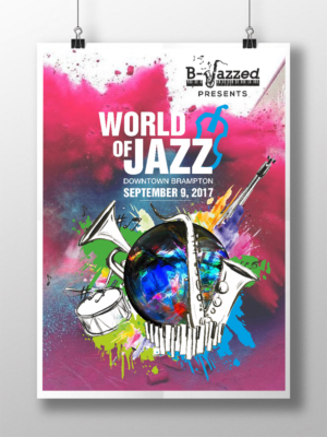 Poster Design by ecorokerz for Heritage Jazz Society (Peel) | Design: #14833275