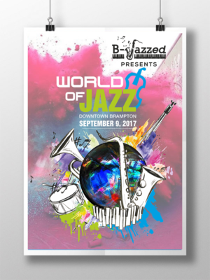 Poster Design by ecorokerz for Heritage Jazz Society (Peel) | Design: #14833276