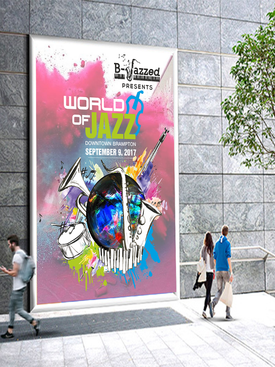 Poster Design by ecorokerz for Heritage Jazz Society (Peel) | Design #14833277