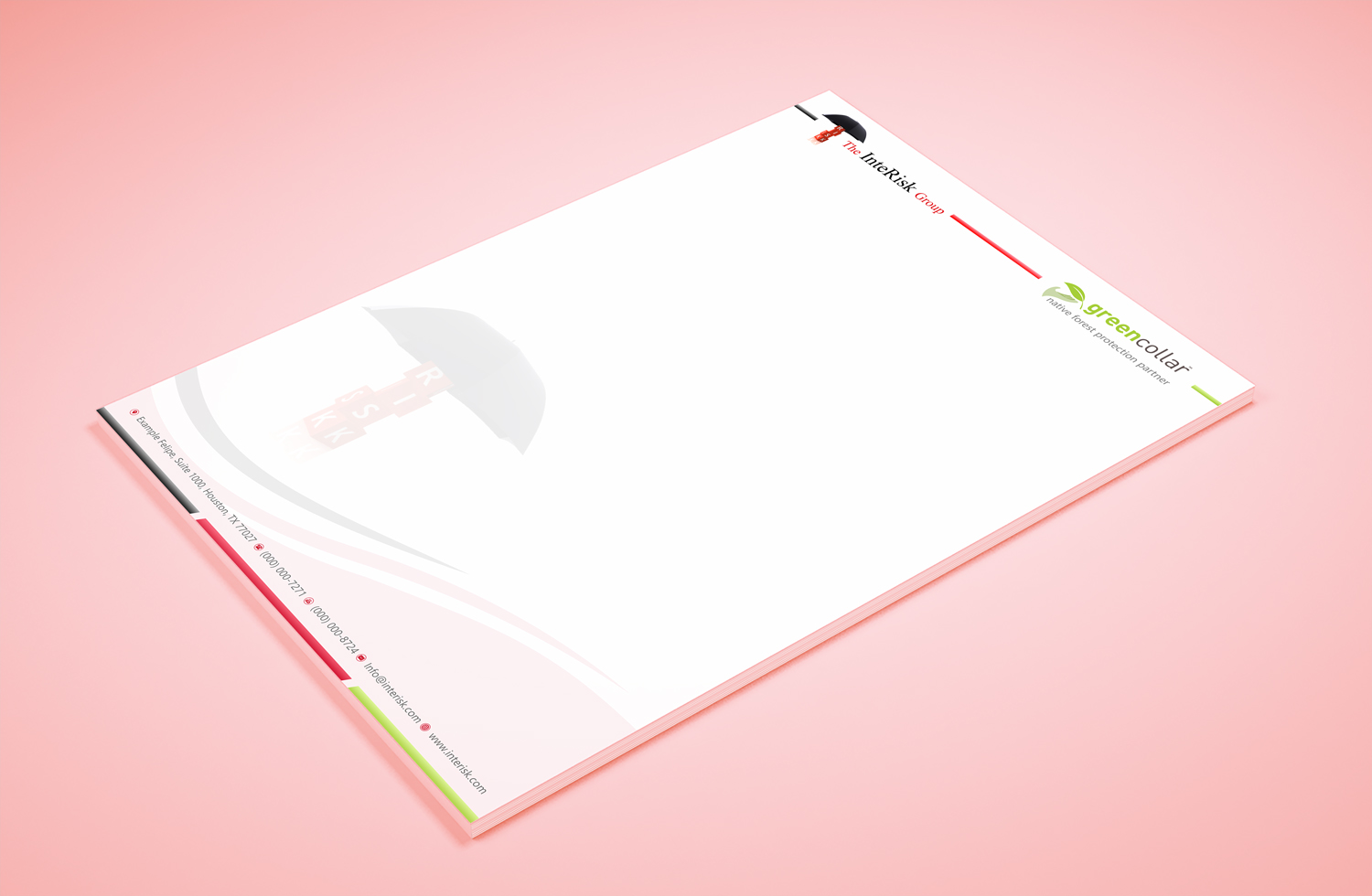 Letterhead Design by Petter Goms for this project | Design #14734507