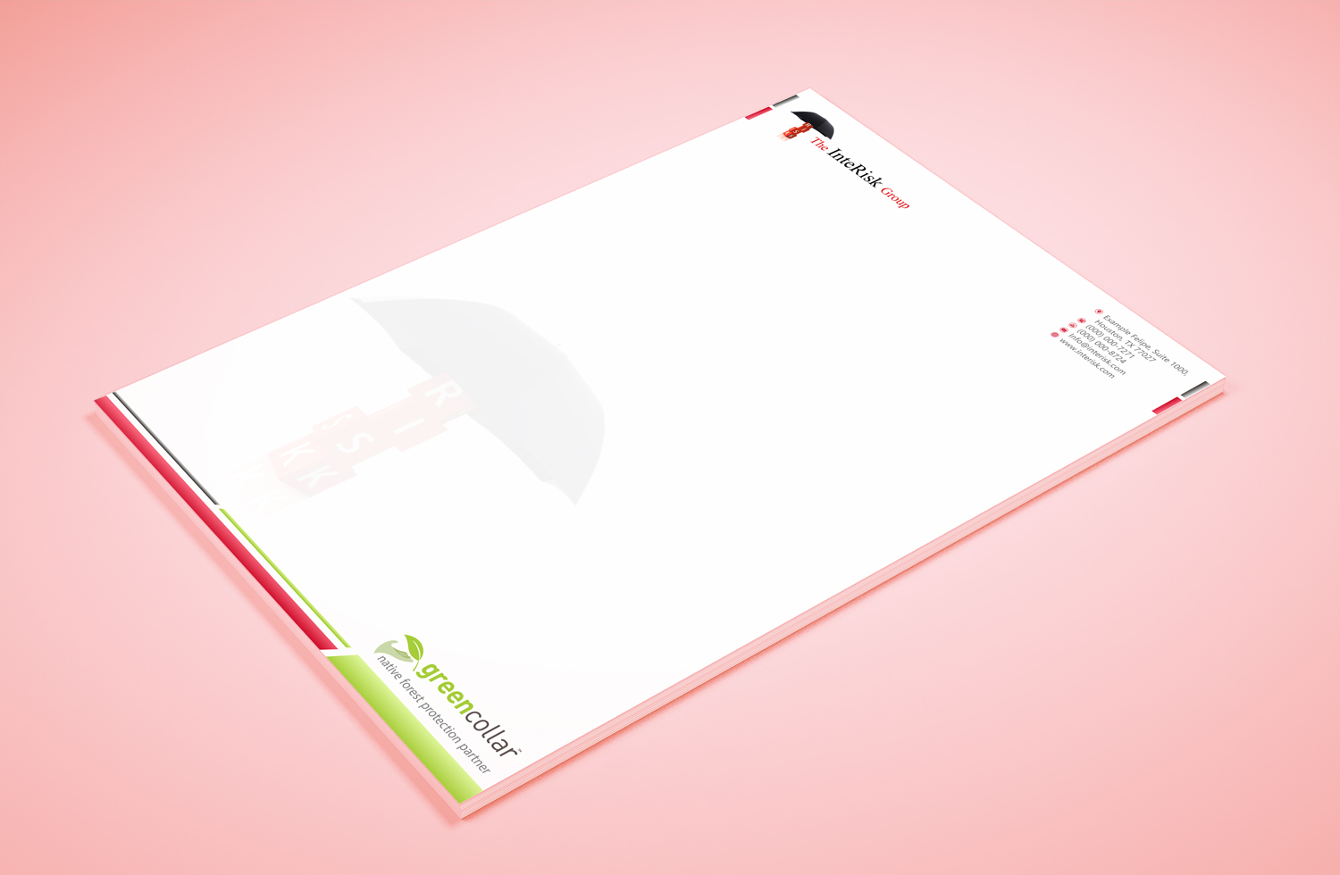 Modern, Professional, Electronic Letterhead Design for a Company by