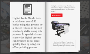Web Design by pb for book printing australia | Design: #14815091