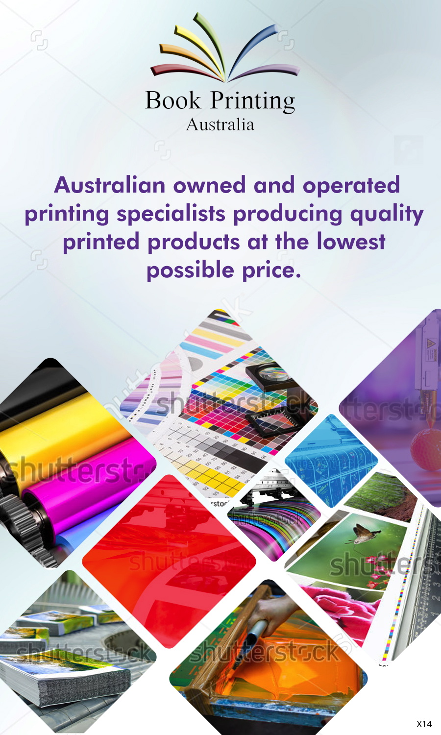 Diseño Web por pb para book printing australia | Diseño #14898135