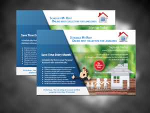 Postcard Design by nafizrahat for ScheduleMyRent, Inc. | Design: #14767899