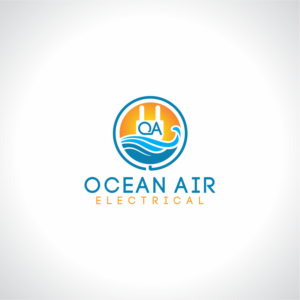 Diseño de Logo por aQ2 para Ocean Air electrical | Diseño #14818054