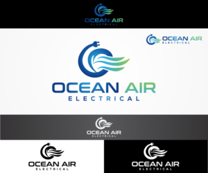 Diseño de Logo por sangeloenriquez para Ocean Air electrical | Diseño #14747526