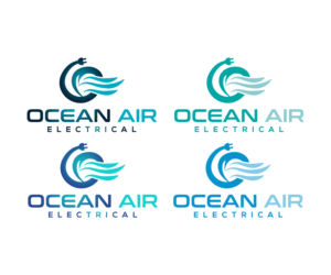Diseño de Logo por sangeloenriquez para Ocean Air electrical | Diseño: #14847989