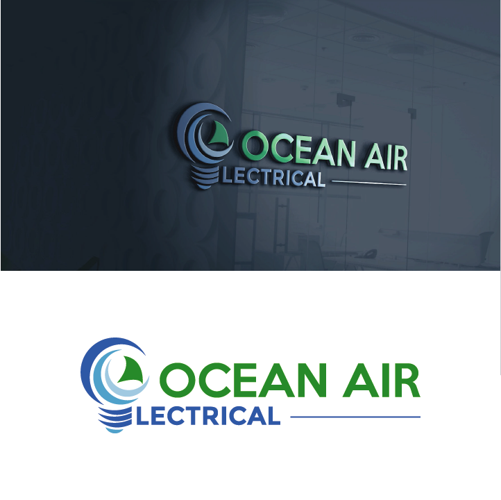 Diseño de Logo por anamariedesign para Ocean Air electrical | Diseño #14776151