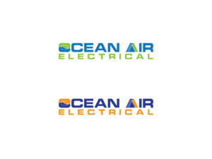 Diseño de Logo por jisuvo8 para Ocean Air electrical | Diseño: #14759448