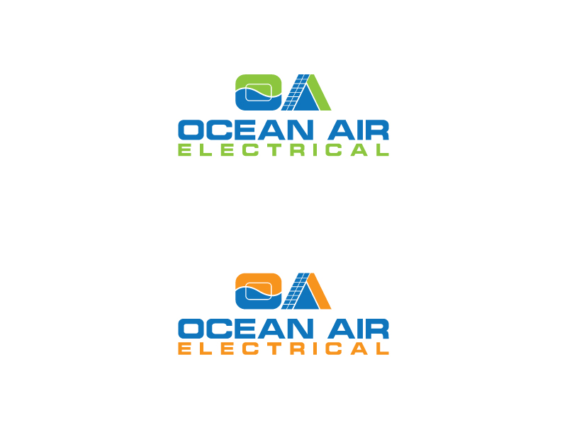 Diseño de Logo por jisuvo8 para Ocean Air electrical | Diseño #14759449