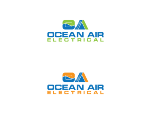 Diseño de Logo por jisuvo8 para Ocean Air electrical | Diseño #14759449