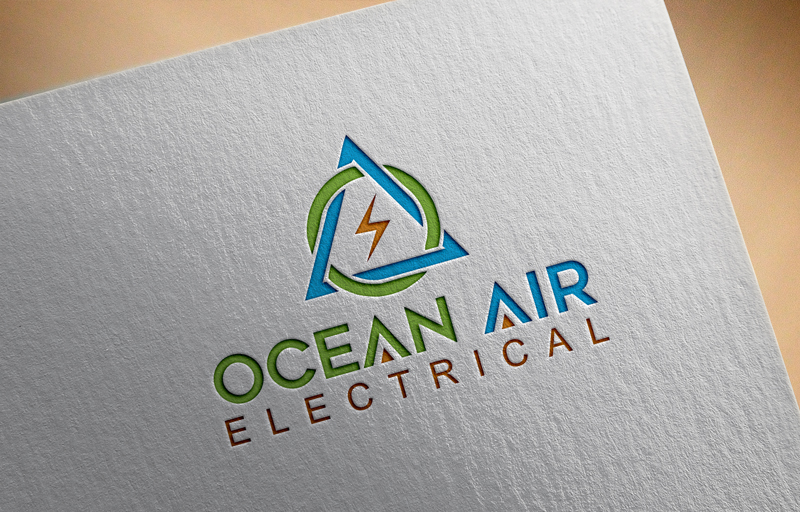 Diseño de Logo por S Creation para Ocean Air electrical | Diseño #14812524