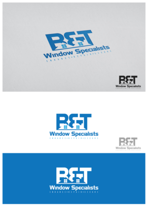 Logo Design by goranvisnjic82 for B & T Window Specialists | Design: #14738990