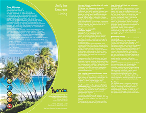 Broschüren-Design von barinix für iWonda. Marketing Llc. | Design: #2613992