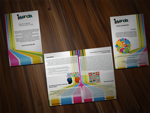 Broschüren-Design von Scorpius design für iWonda. Marketing Llc. | Design: #2630457