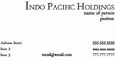 Business Card Design by KwuamAdams