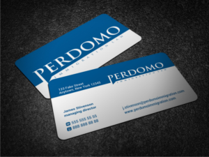 Modern Lawfirm Business Card Design | Visitenkarten-Design von Atvento Graphics