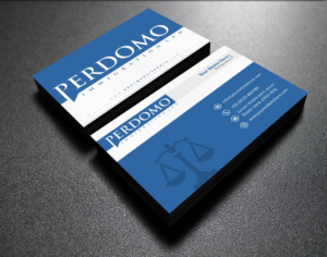 Modern Lawfirm Business Card Design | Business Card Design by Marketing Wings