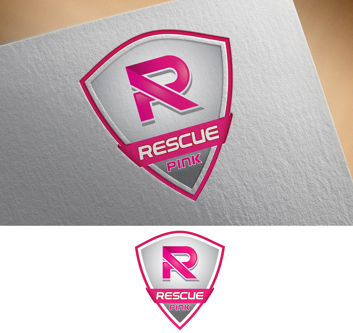 Logo Design by Anooshaa for Rescue Pink, Inc. | Design #14822872