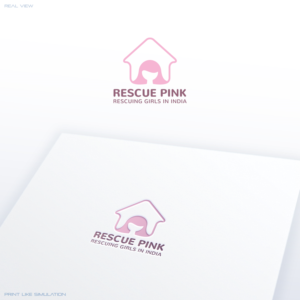 Logo Design by Anthony for Rescue Pink, Inc. | Design #14798091