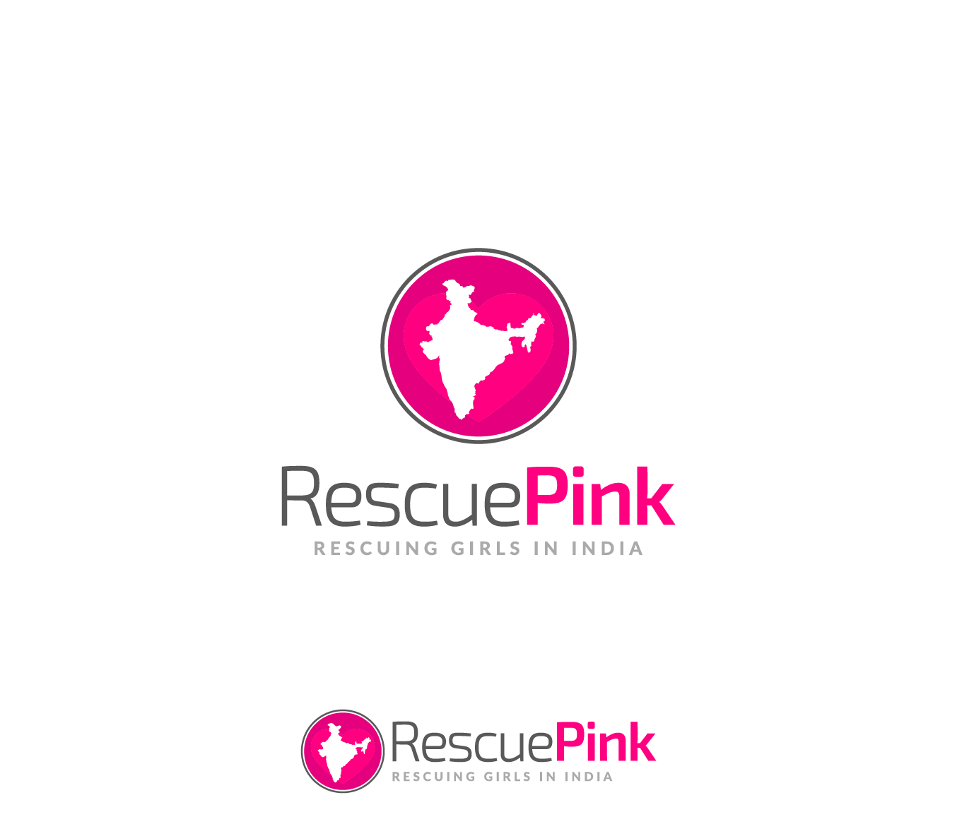 Logo Design by INNOVA CREATIVE for Rescue Pink, Inc. | Design #14803745