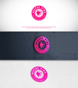 Logo Design by Kingdom Vision for Rescue Pink, Inc. | Design #14751107