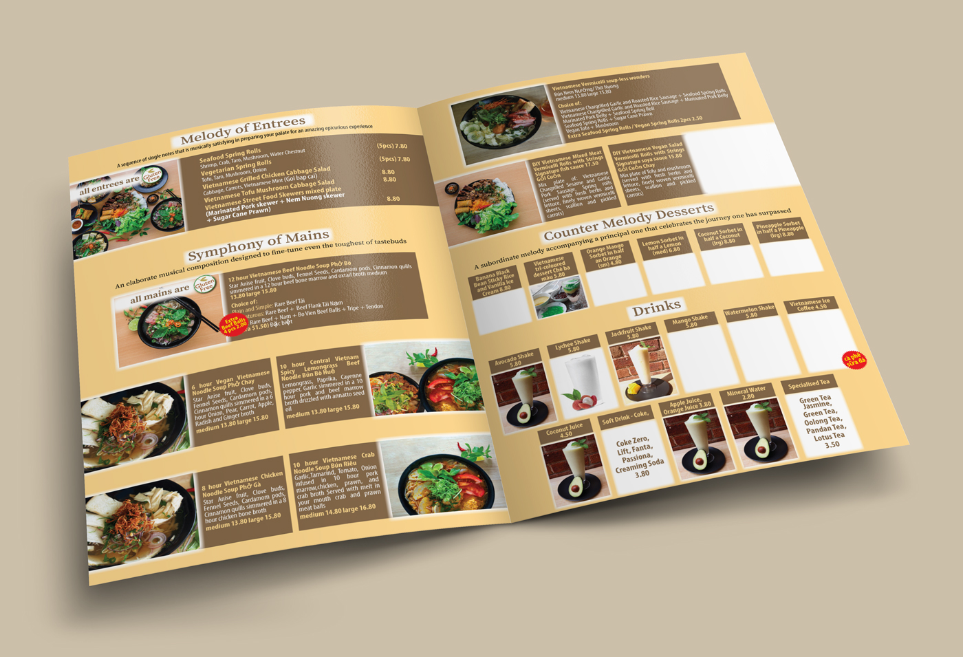 Menu Design by Impressive Sol for Mariedent Australia | Design #14755708