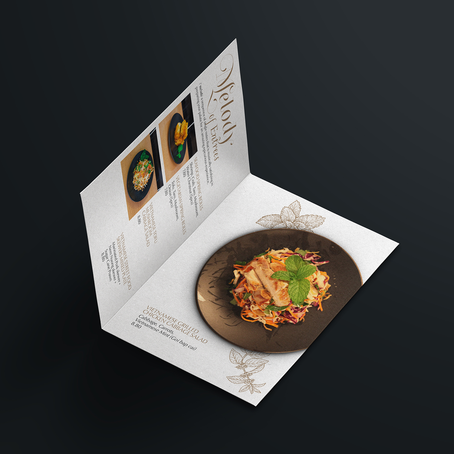 Design de Menu par mrmrnjr pour Mariedent Australia | Design #14756623