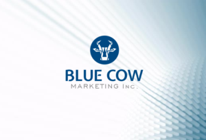 Logo Design by PinkOrange for Blue Cow Marketing Inc. | Design: #14744042