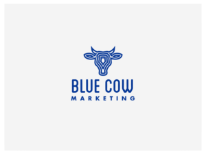 Logo Design by wonderland for Blue Cow Marketing Inc. | Design: #14742504