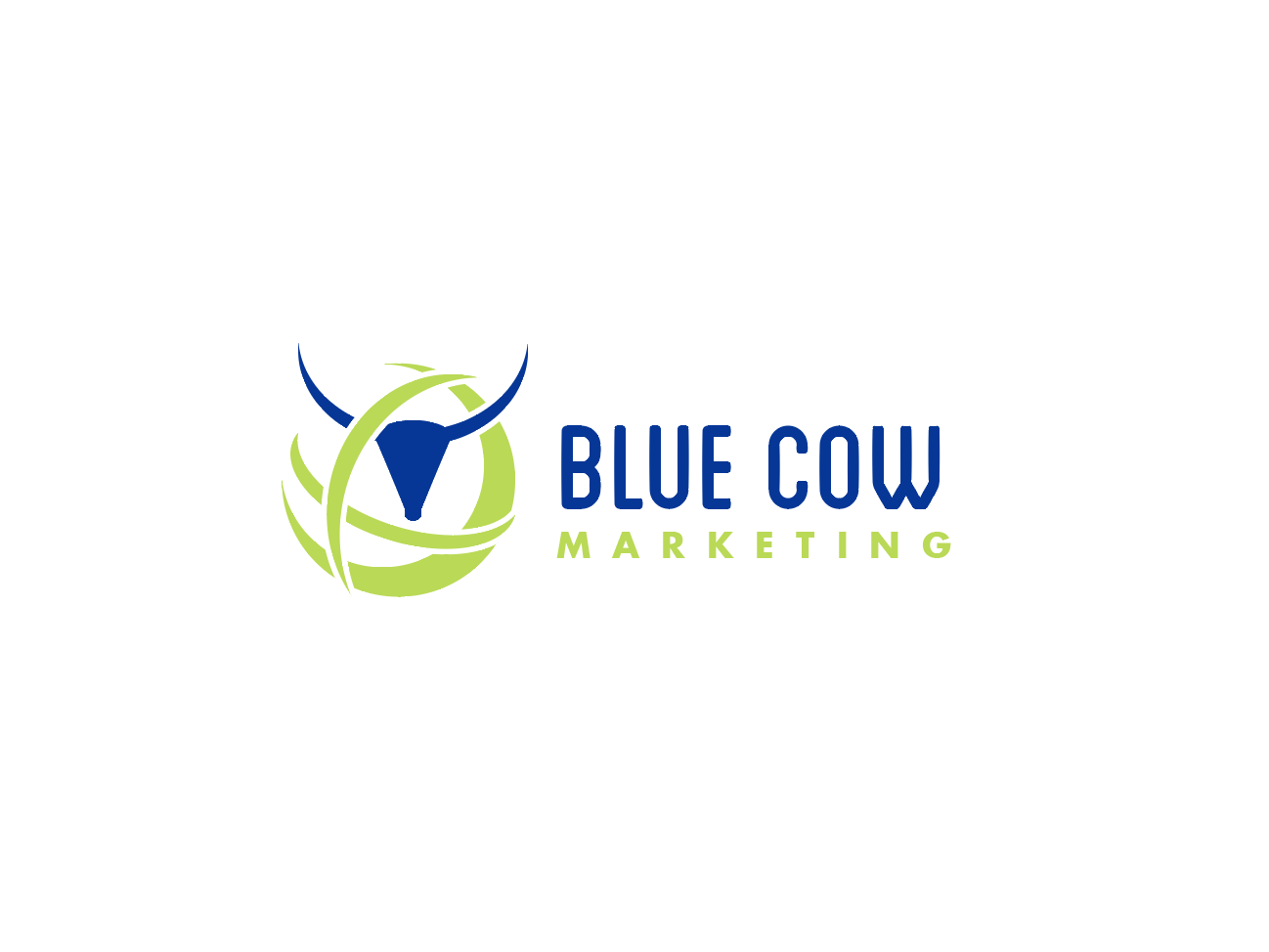 Logo Design by wonderland for Blue Cow Marketing Inc. | Design #14742527
