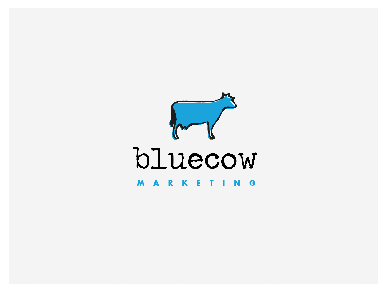 Logo Design by wonderland for Blue Cow Marketing Inc. | Design #14742550