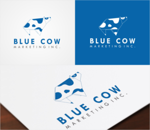 Logo Design by metropolutan.rimba for Blue Cow Marketing Inc. | Design #14750613