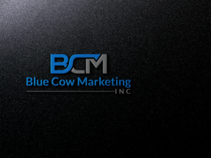 Logo Design by DESIGN Services JK for Blue Cow Marketing Inc. | Design: #14759014