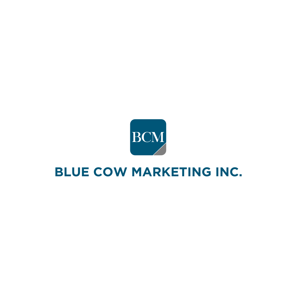 Logo Design by ardrawawa2 for Blue Cow Marketing Inc. | Design #14743563