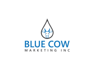 Logo Design by Top king  designer for Blue Cow Marketing Inc. | Design: #14751971