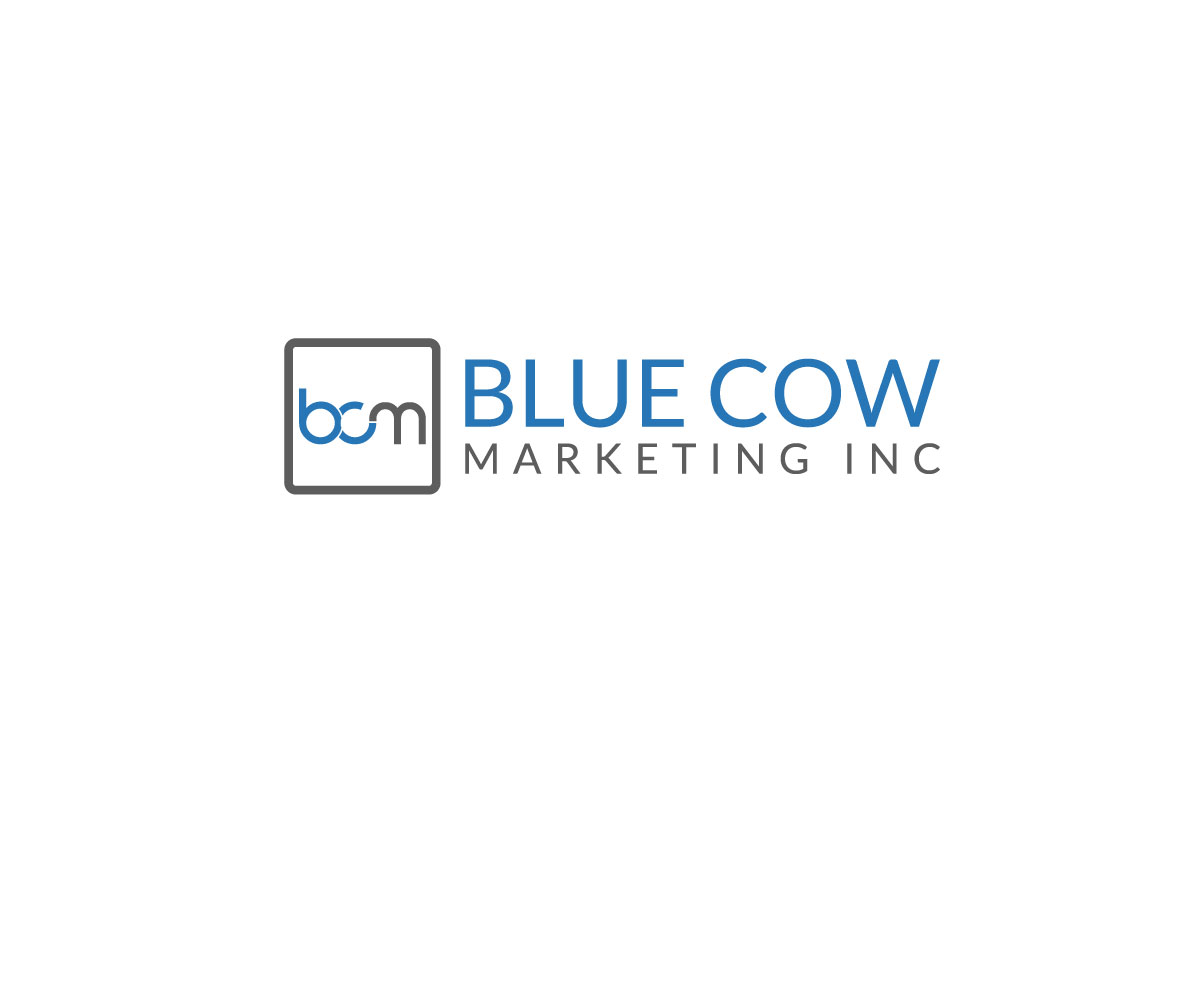 Logo Design by Swatches Design Solution for Blue Cow Marketing Inc. | Design #14779427