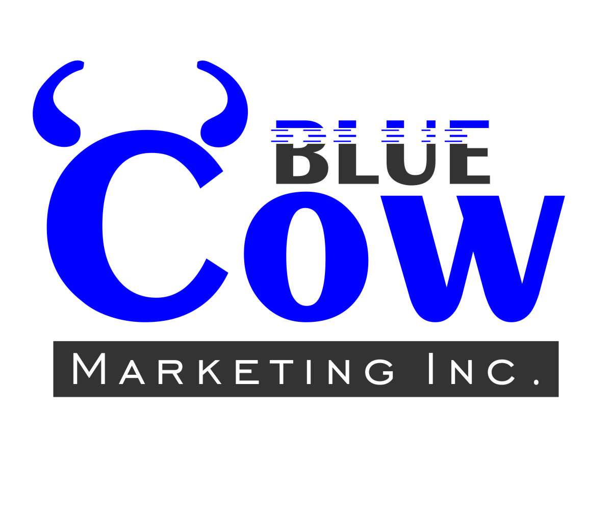 Logo-Design von AKSHAY2212 für Blue Cow Marketing Inc. | Design #14749980