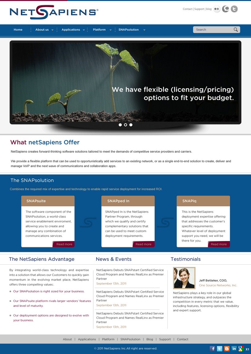 Web Design par pb pour skyswitch | Design #566853