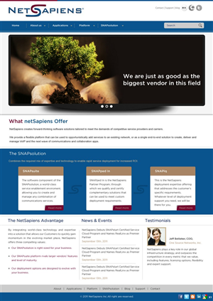 Web Design par pb pour skyswitch | Design : #566855