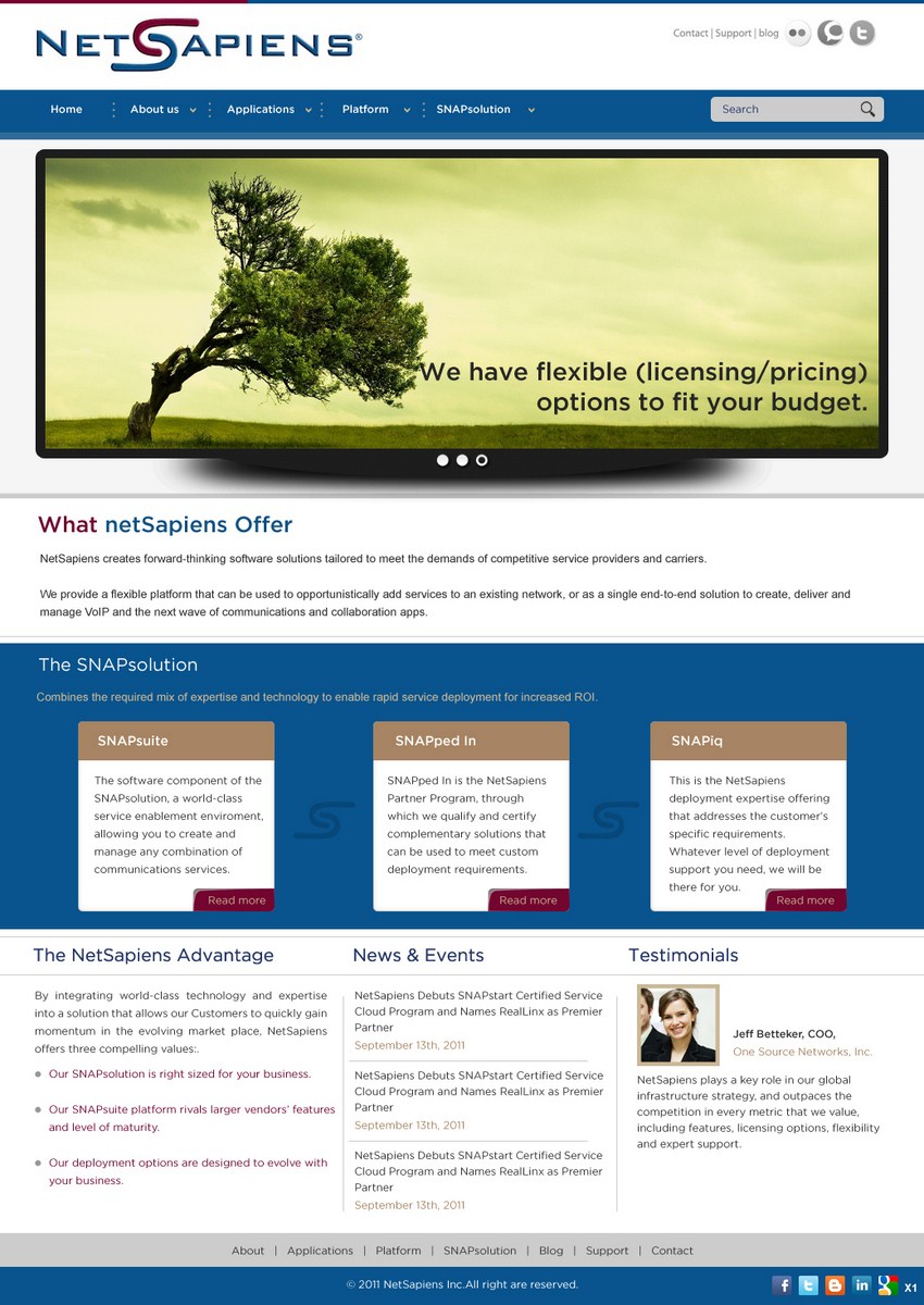 Web Design par pb pour skyswitch | Design #566860