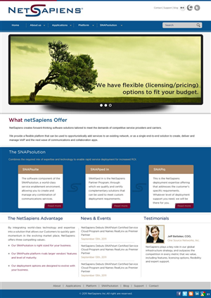 Web Design par pb pour skyswitch | Design : #566860