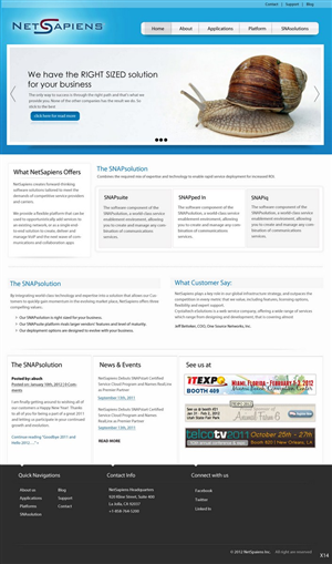 Web Design par pb pour skyswitch | Design : #567191